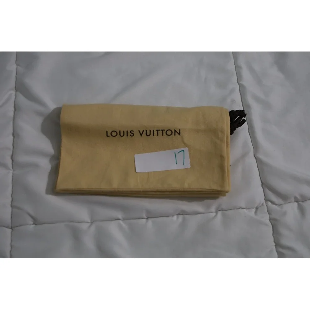 Louis Vuitton Dust Bags Set of 2 Beige Shoe Storage‎ Pouches #17